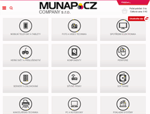 Tablet Screenshot of munap.cz